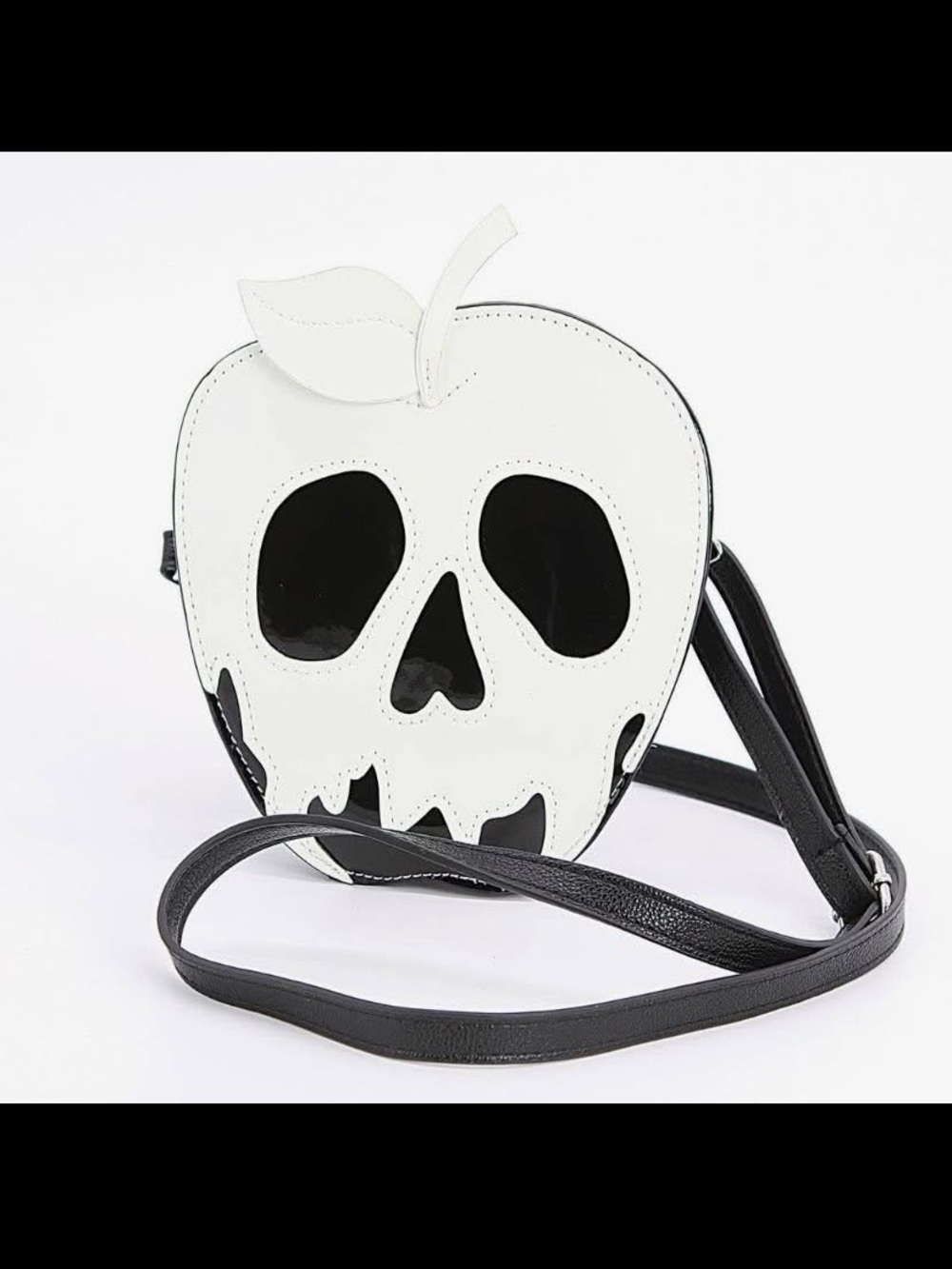 Glow in the Dark Poisoned Apple Crossbody Bag